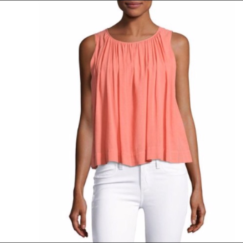 J Brand Coral Spring/Summer Blouse
